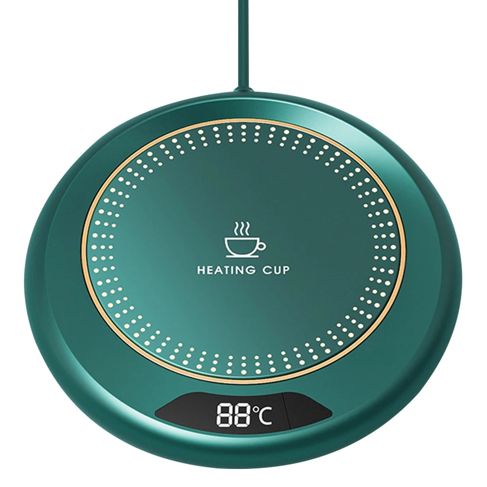 Coffee Mug Warmer 3 Temperature Setting Electric Cup Heater USB Constant Cup Warmer Tea Water Milk Heating Coasters Pad for Home