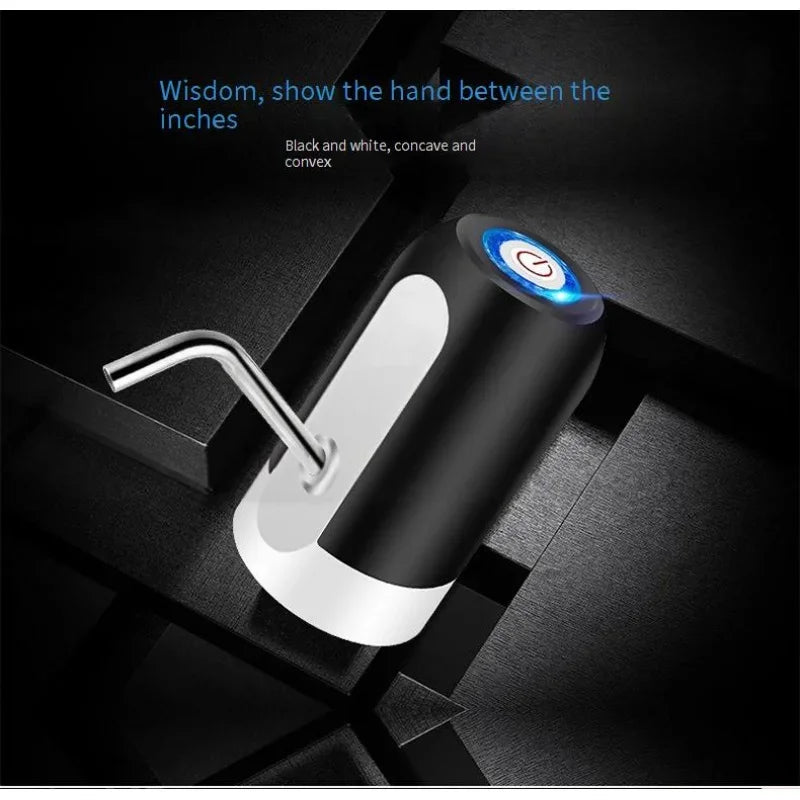 Electric Wireless Pumping Water Bottled Automatic Dispenser Bottle USB Rechargeable